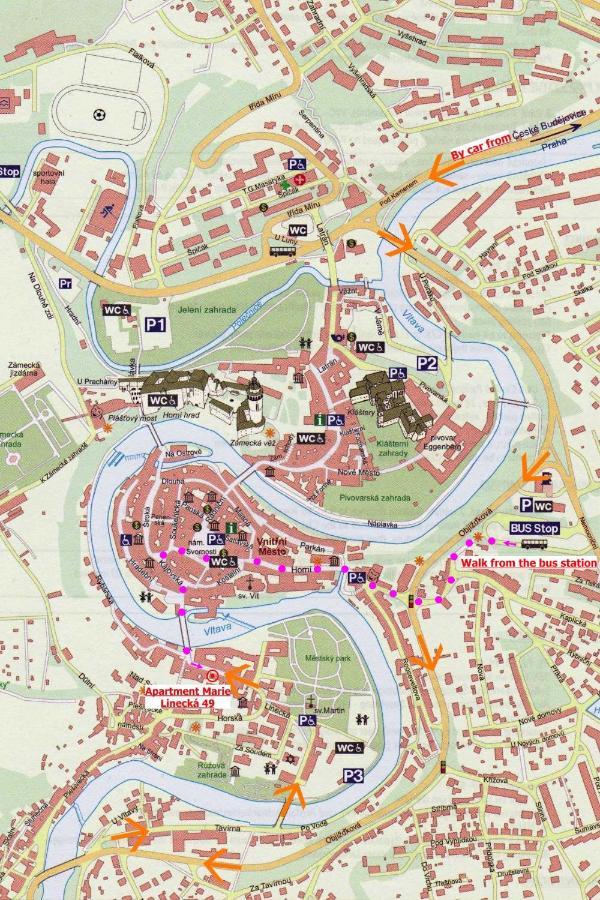 Apartman Marie Český Krumlov 外观 照片